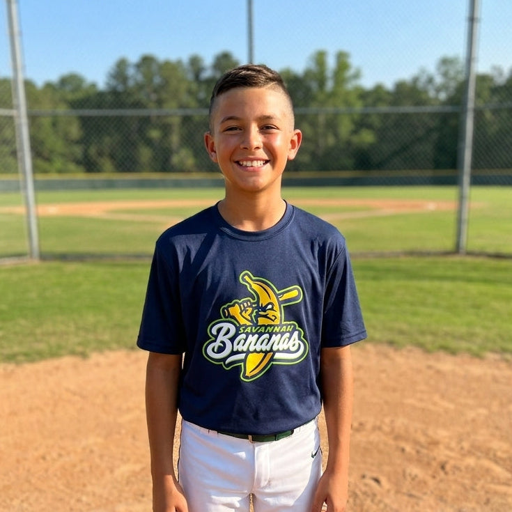 Youth Banana Practice Logo Tee