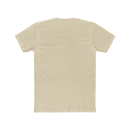 Beige t-shirt on a white background