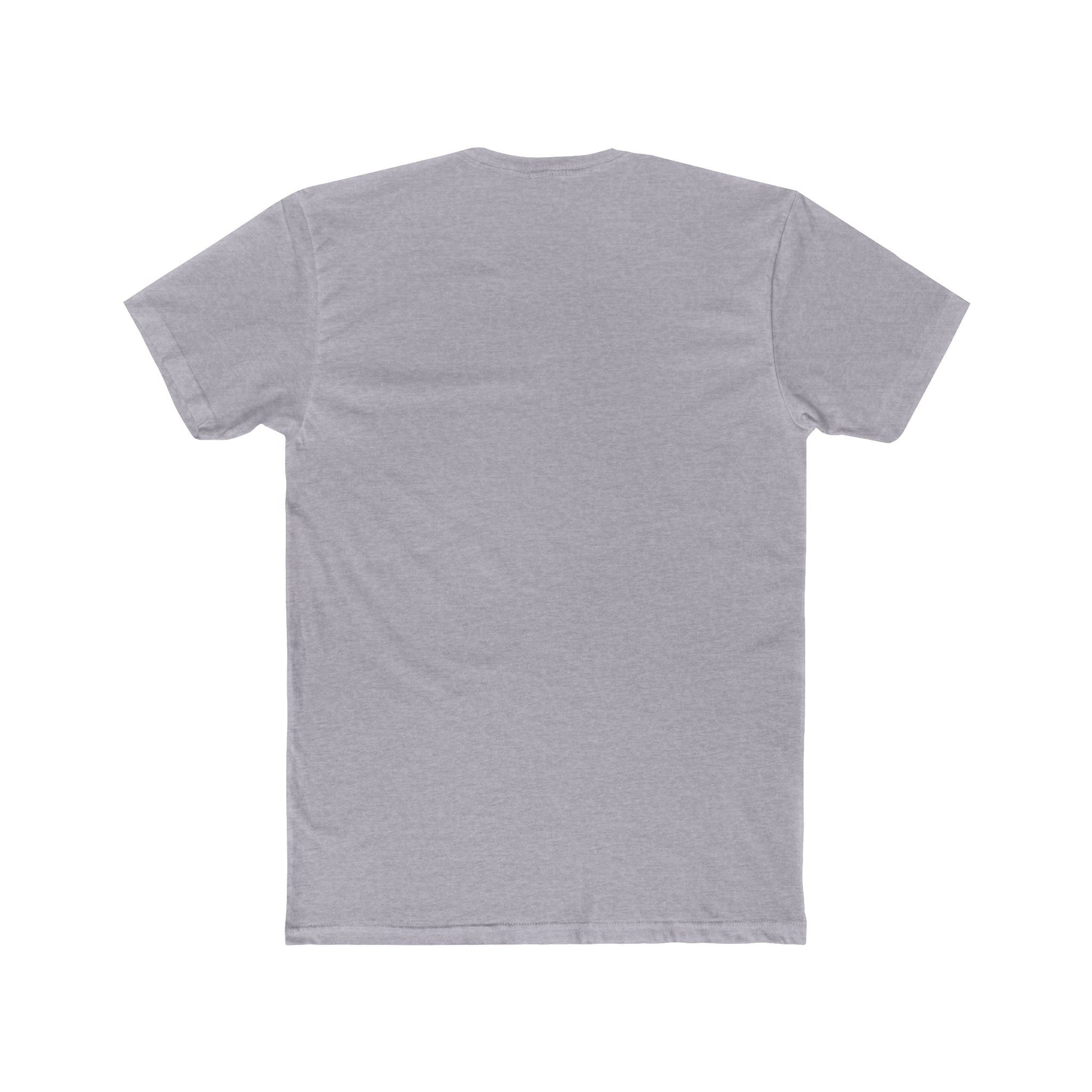 Plain gray t-shirt on a white background