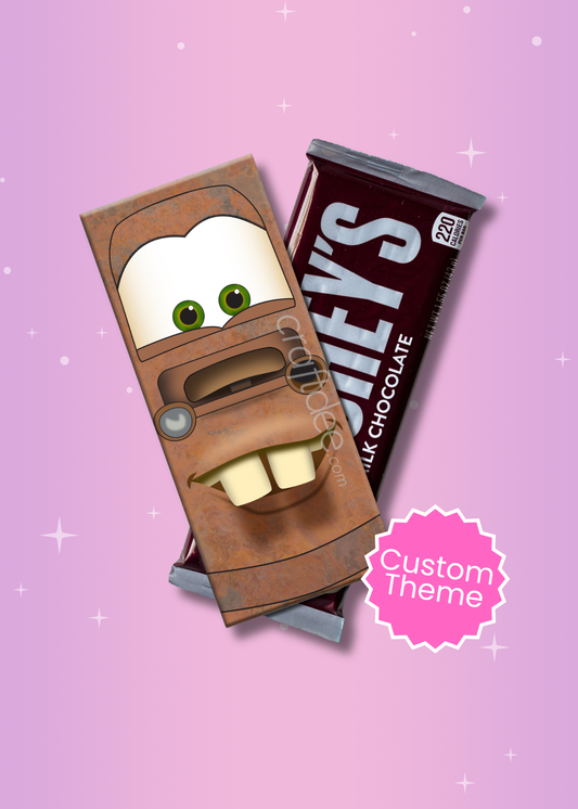 Custom Hershey Birthday Candy Wrappers