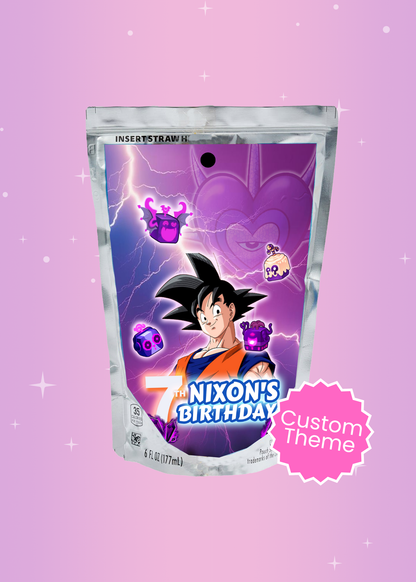 Custom Drink Pouch Labels