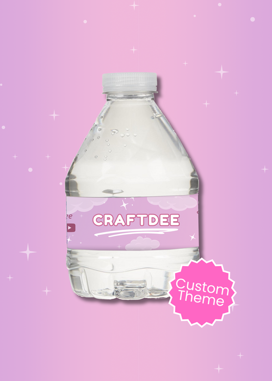 Custom Water Bottle Labels