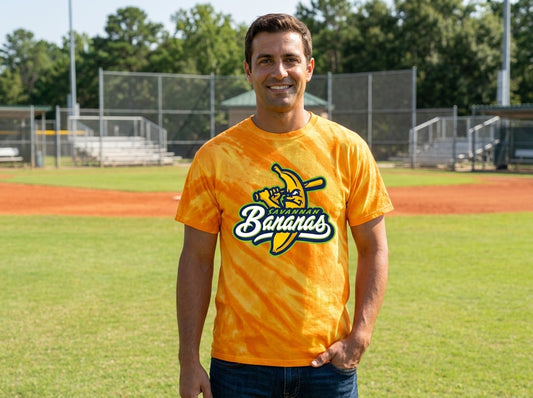 Adult Banana Tie Dye Logo Tee